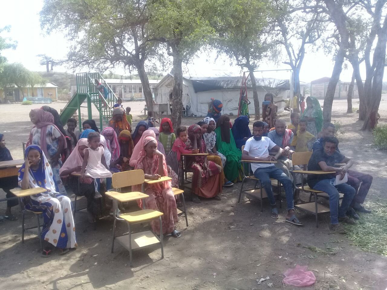 The Girl’s and Women”s safe room graduation ceremony